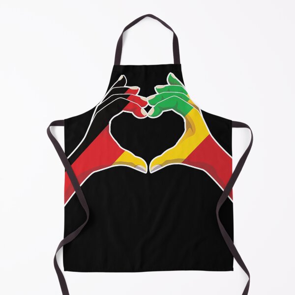 Item preview, Mali Malian Germany German Love Heart Peace designed and sold by FlagX.