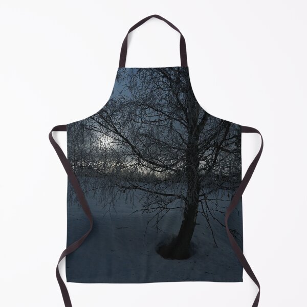 Item preview, The birch and the moon. Full moon at Parkkuu January 2024. designed and sold by Jouko Lehto Photography.