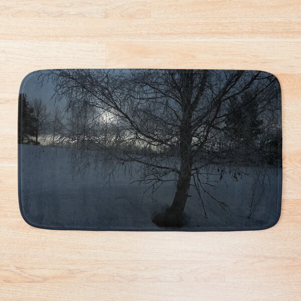 Artikelvorschau, Die Birke und der Mond. Vollmond in Parkkuu Januar 2024. entworfen und verkauft von Jouko Lehto Photography.