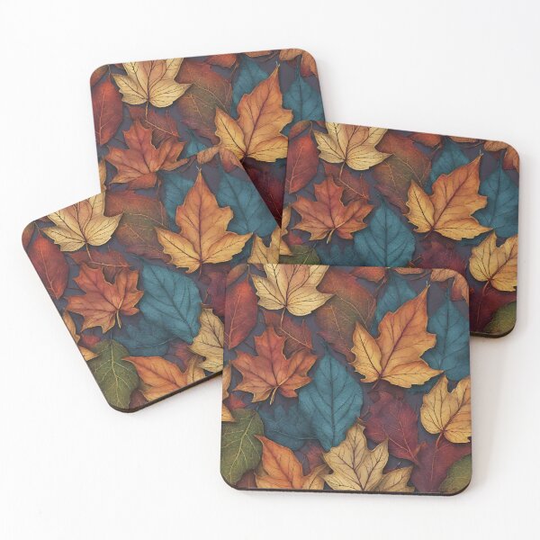 Item preview, Autumn Season Leaves Pattern designed and sold by Shash Works.