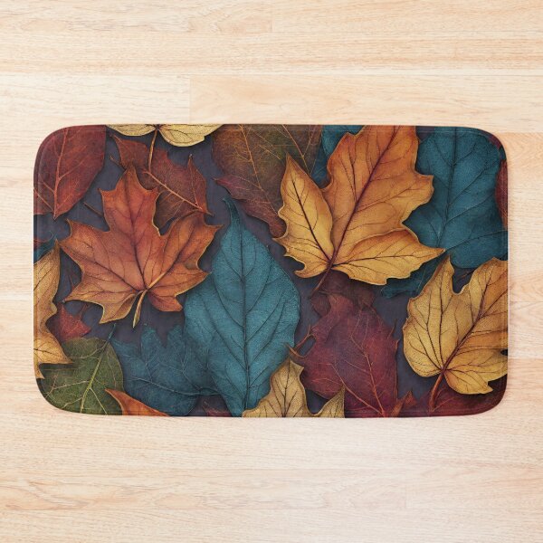 Item preview, Autumn Season Leaves Pattern designed and sold by Shash Works.