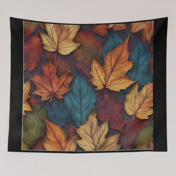 Item preview, Autumn Season Leaves Pattern designed and sold by Shash Works.