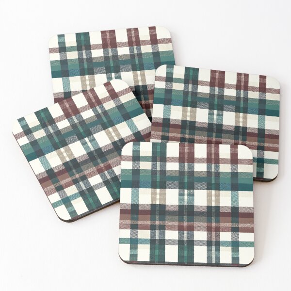 Item preview, Winter-Inspired Gingham Pattern Print designed and sold by PinUpPizzazz.