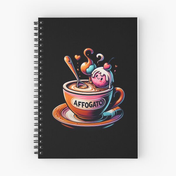 Item preview, Affogato Coffee Adventure Art Cute And Funny Gifts designed and sold by BadhbhLoot.