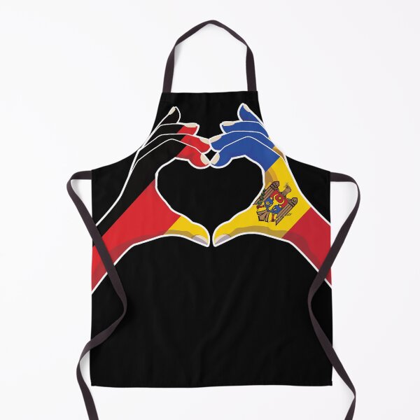 Item preview, Moldova Moldovan Germany German Love Heart Peace designed and sold by FlagX.