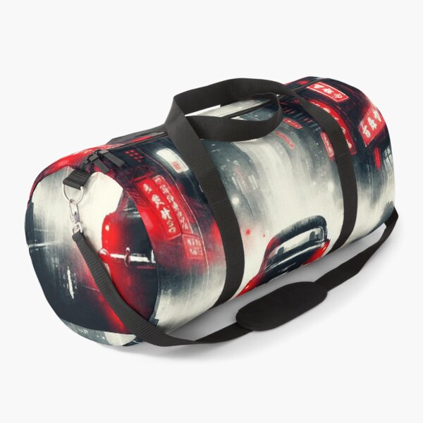 Item preview, 50s Car Red Lights Cityscape [neon noir] designed and sold by RESToRAPTOR.