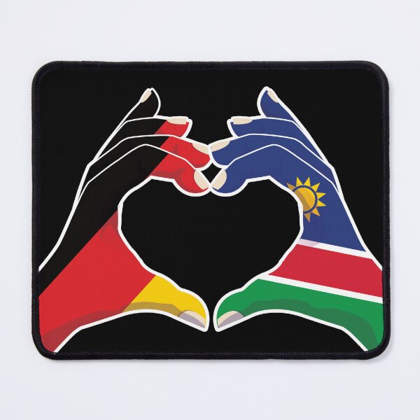 Item preview, Namibia Namibian Germany German Love Heart Peace designed and sold by FlagX.