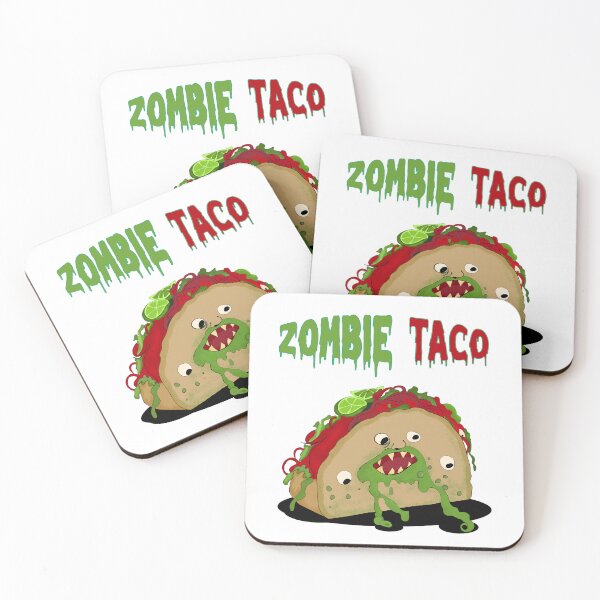 Item preview, Zombie taco designed and sold by JuroArt.