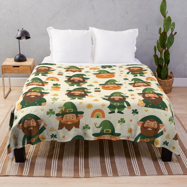 Item preview, Leprechaun Laughter - St. Patrick's Day Whimsical Character designed and sold by VoyteksDesigns.