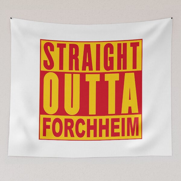 Item preview, Straight Outta Forchheim; Franconia;  designed and sold by StickerApe.