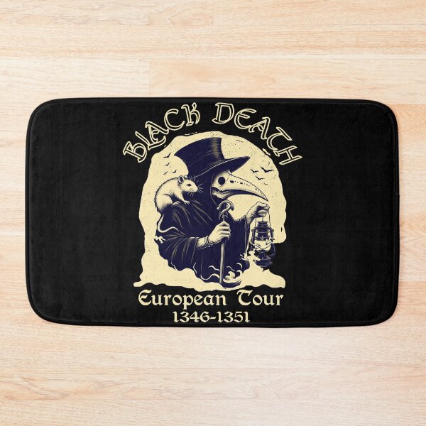 Item preview, Black Death European Tour 1346-1351, Plague And Rat Vintage designed and sold by cuteeshop.