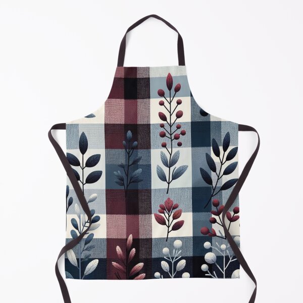 Item preview, Winter-Inspired Checkered Print Pattern designed and sold by PinUpPizzazz.
