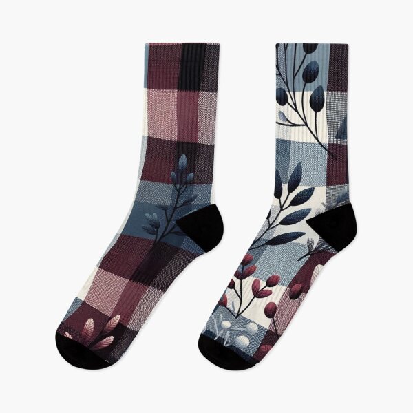 Item preview, Winter-Inspired Checkered Print Pattern designed and sold by PinUpPizzazz.
