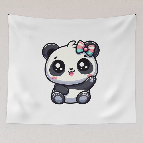 Item preview, Cute Panda Cub designed and sold by cave-canvas.
