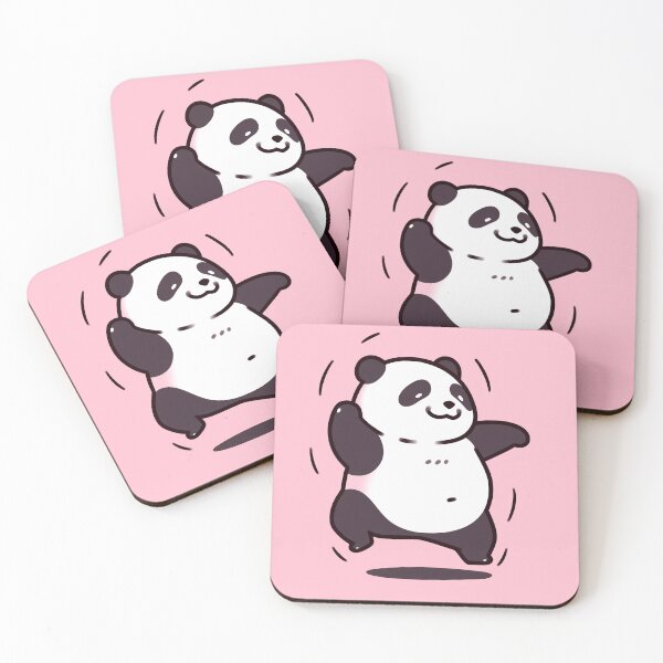 Item preview, kawaii cute dancing panda designed and sold by AdaMazingDesign.