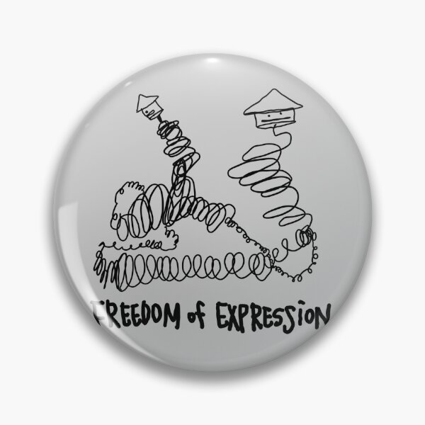 Item preview, freedom of expression designed and sold by zzzozzo.