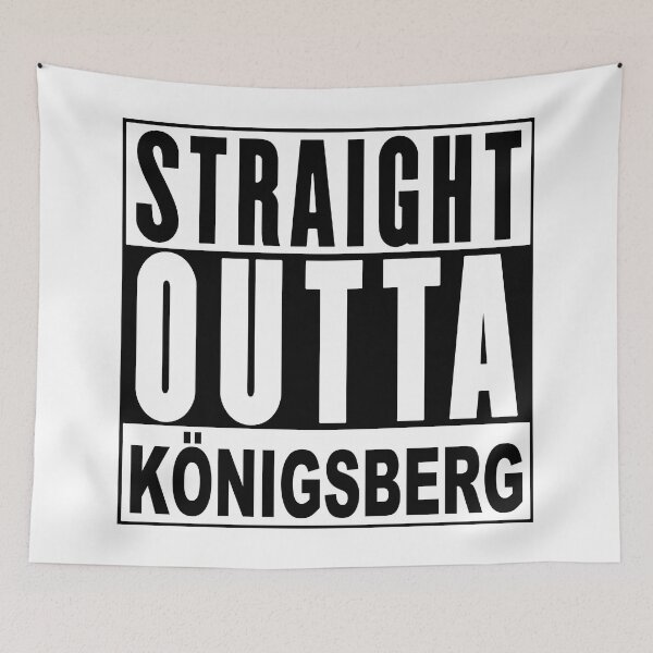 Item preview, Sraight Outta Konigsberg; East Prussia; designed and sold by StickerApe.