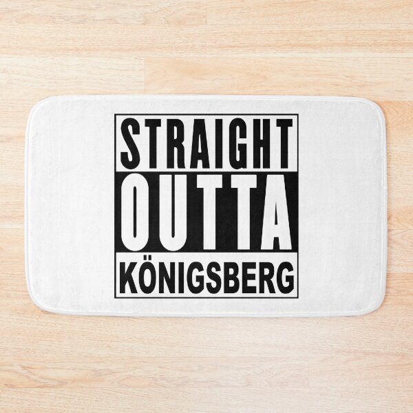 Item preview, Sraight Outta Konigsberg; East Prussia; designed and sold by StickerApe.