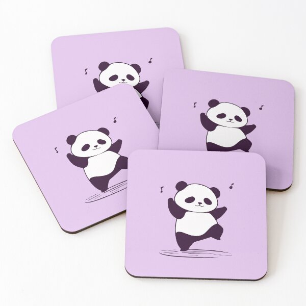 Item preview, kawaii cute dancing panda designed and sold by AdaMazingDesign.