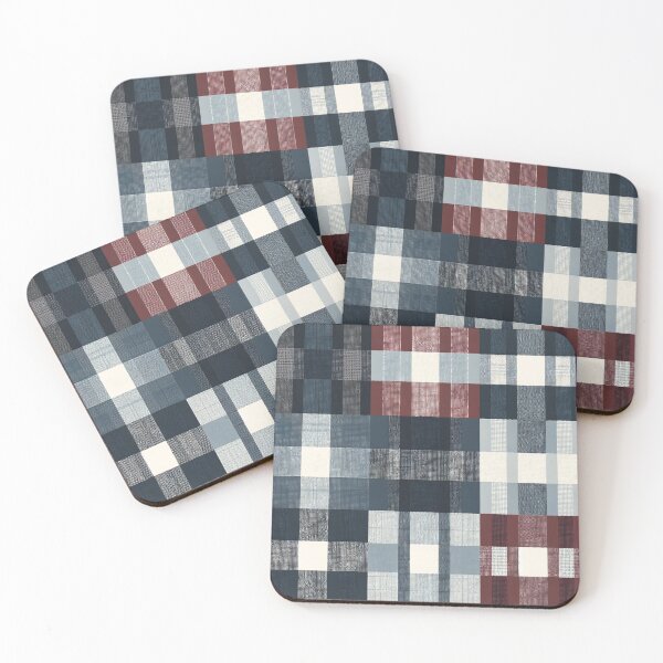 Item preview, Winter-Inspired Checkered Print Pattern designed and sold by PinUpPizzazz.