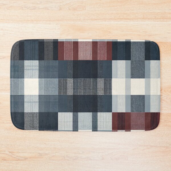Item preview, Winter-Inspired Checkered Print Pattern designed and sold by PinUpPizzazz.
