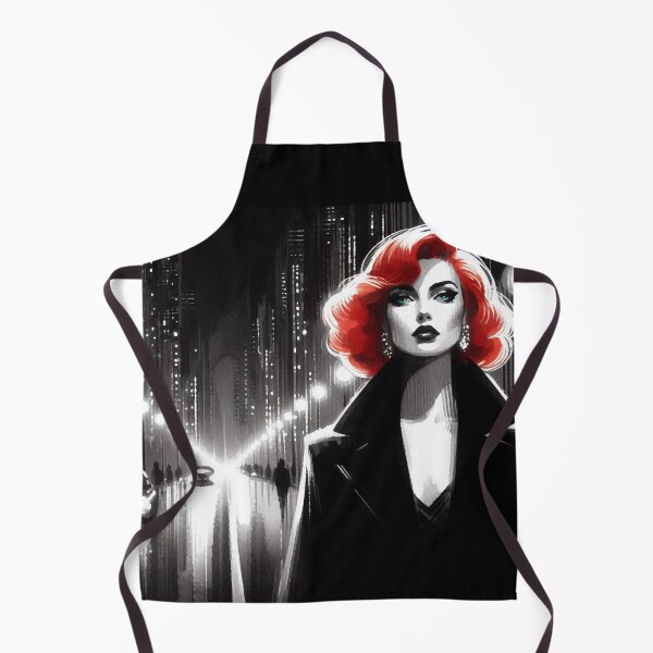 Item preview, Femme Fatale Redhead, Green Eyes [Noir] designed and sold by RESToRAPTOR.
