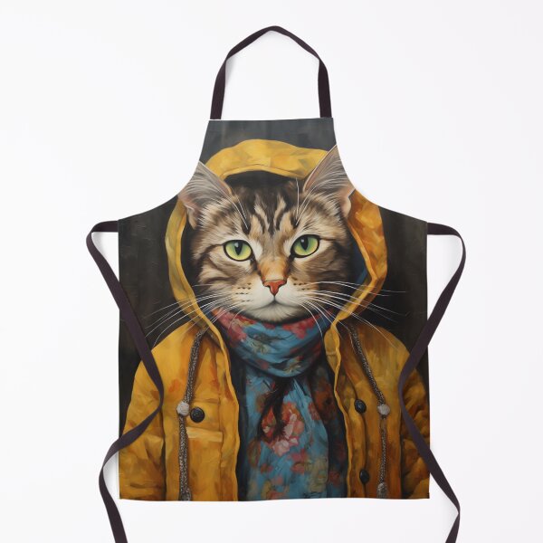 Artikelvorschau, Die süße Katze trägt einen gelben Kapuzenpullover entworfen und verkauft von BroccolinPeach.