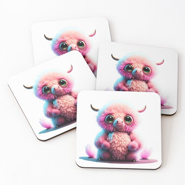 Item preview, Shaggy monster 9 designed and sold by LittleWorldShop.