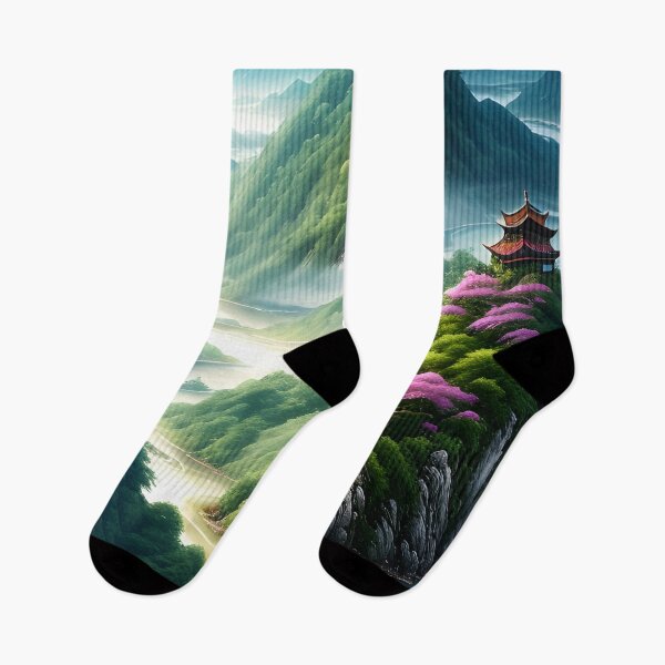 Item preview, Mystic Tapestry: A Harmony of Chinese Landscapes and Imagined Realms designed and sold by joejiing.