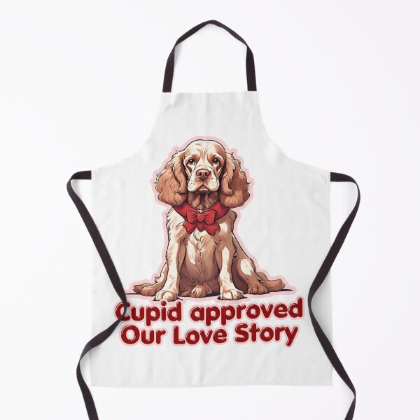 Item preview, Valentine Cupid Cute Cocker Spaniel Dog  - Cupid approved our love story. Happy Valentines Day  designed and sold by GoodyPaws.