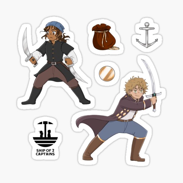 Pirate Sticker Pack (SoTC) Sticker