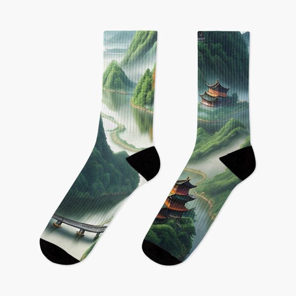 Item preview, Mystic Tapestry: A Harmony of Chinese Landscapes and Imagined Realms designed and sold by joejiing.