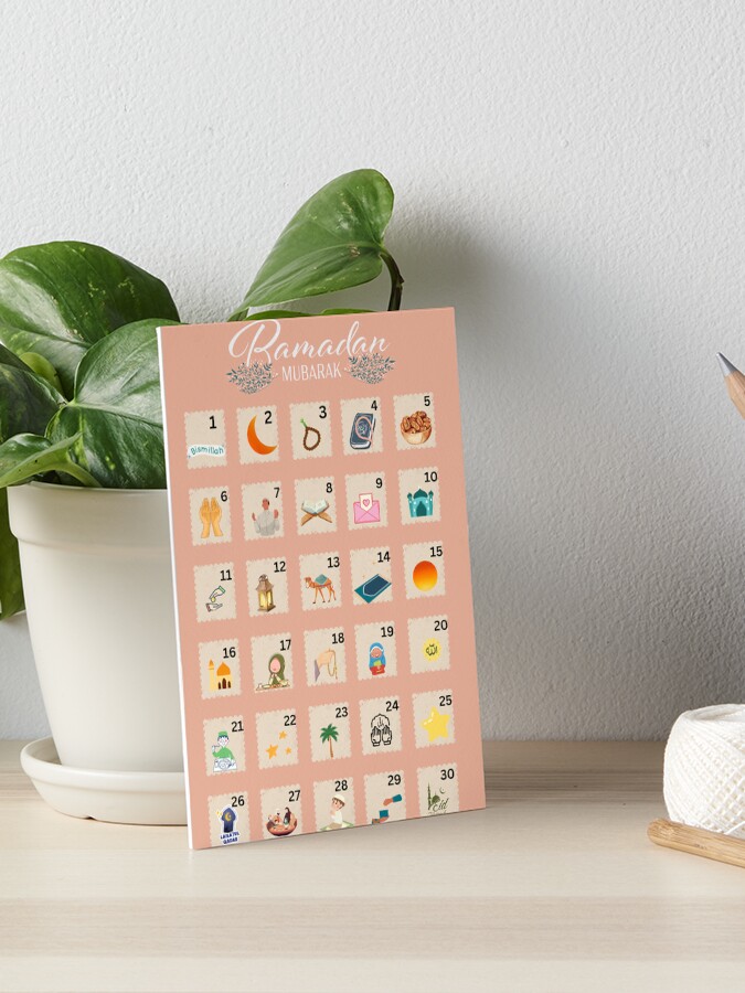 ramadan-calendar-for-kids-art-board-print-for-sale-by-alnazie-redbubble