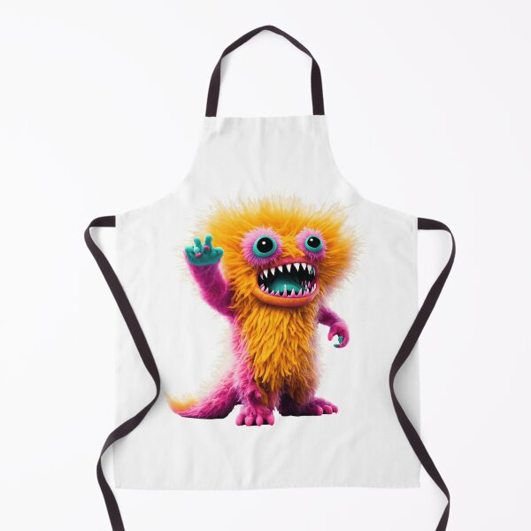 Item preview, Shaggy monster 10 designed and sold by LittleWorldShop.