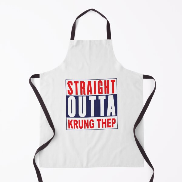 Item preview, Straight Outta Krung Thep; Thailand; designed and sold by StickerApe.