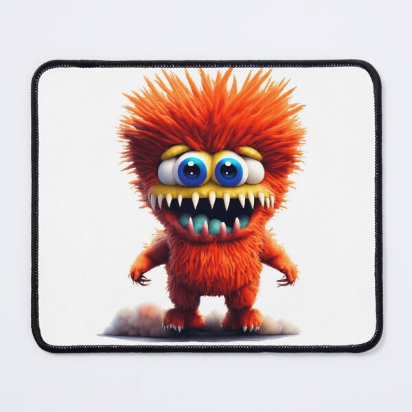 Item preview, Shaggy monster 11 designed and sold by LittleWorldShop.