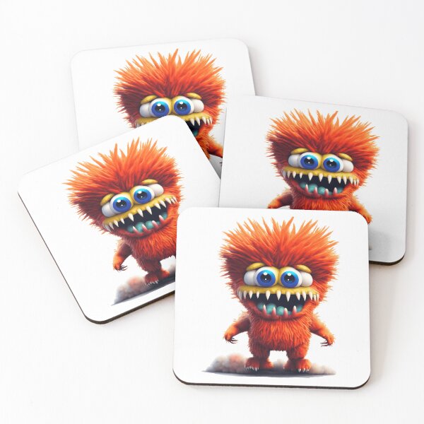 Item preview, Shaggy monster 11 designed and sold by LittleWorldShop.