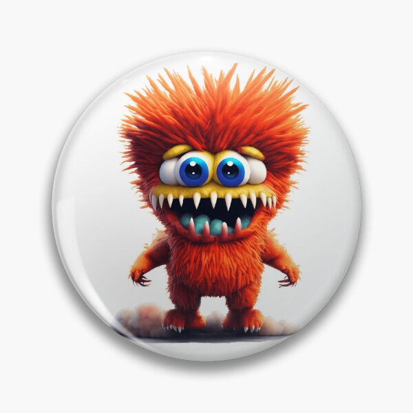 Item preview, Shaggy monster 11 designed and sold by LittleWorldShop.