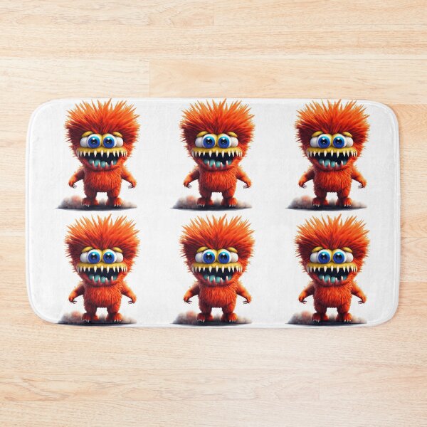 Item preview, Shaggy monster 11 designed and sold by LittleWorldShop.