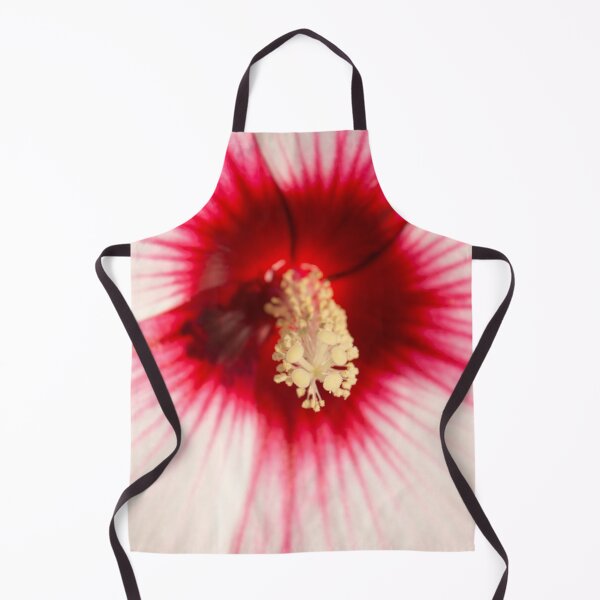 Item preview, Pale Pink Hibiscus Bloom with Hot Red Heart designed and sold by Georgia Mizuleva.
