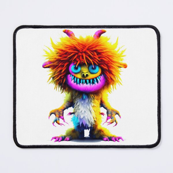 Item preview, Shaggy monster 12 designed and sold by LittleWorldShop.