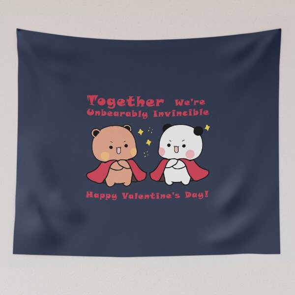 Item preview, Bubu and Dudu Valentine, Special Couple Edition, Together, We're Unbearably Invincible – Happy Valentine's Day! designed and sold by FEBRICAST.