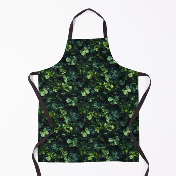 Item preview, Luminous Clover Oasis - St. Patrick's Day Nature's Glow Seamless Pattern designed and sold by VoyteksDesigns.