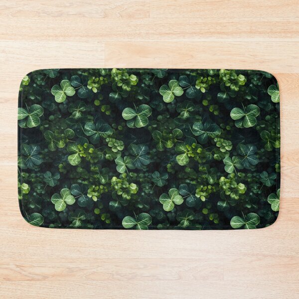Item preview, Luminous Clover Oasis - St. Patrick's Day Nature's Glow Seamless Pattern designed and sold by VoyteksDesigns.
