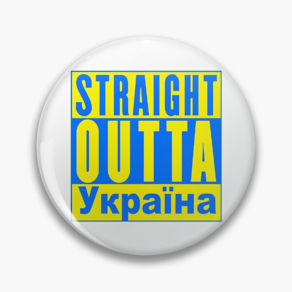Artikelvorschau, Direkt aus der Ukraine; entworfen und verkauft von StickerApe.