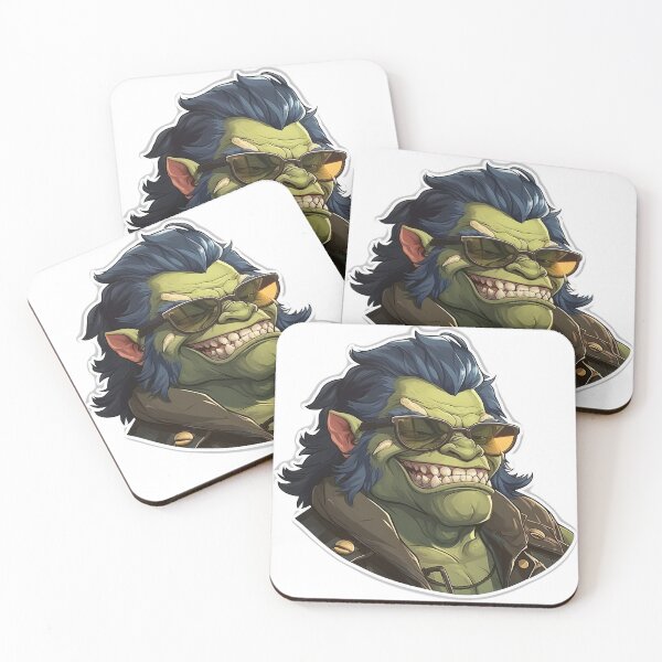 Item preview, Funky Orcish Fellow designed and sold by GruumchsGoods.