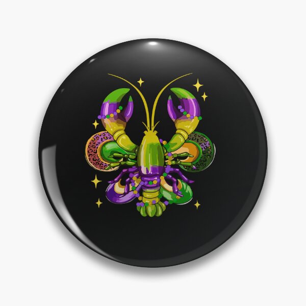 Item preview, Mardi Gras Crawfish Happy Mardi Gras Crawfish Mardi Gras designed and sold by Pitchou07.