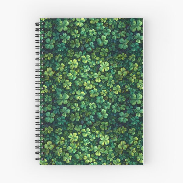 Item preview, Verdant Clover Sea - St. Patrick's Day Seamless Green Pattern designed and sold by VoyteksDesigns.