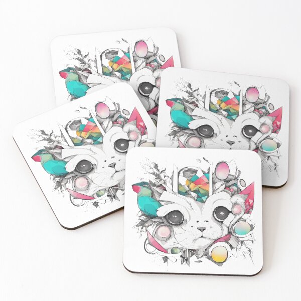 Item preview, Cute cat aesthetic  vector design  designed and sold by futureconcept.