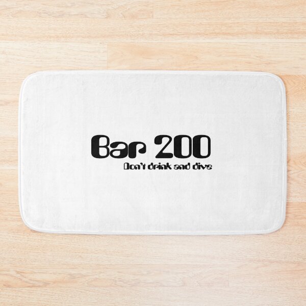 Item preview, Bar 200 - scuba diving funny logo designed and sold by Twenty Twenty Visions.